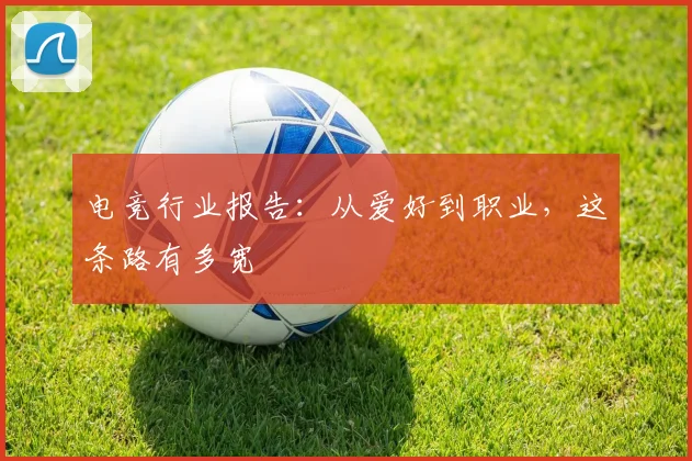 电竞行业报告：从爱好到职业，这条路有多宽